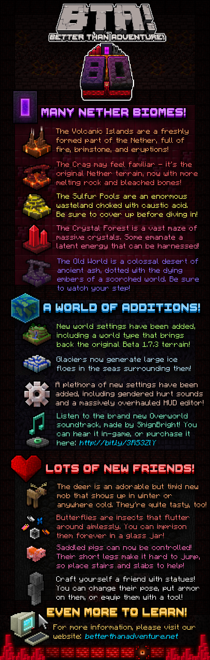 BTA! v8.0 Changelog
